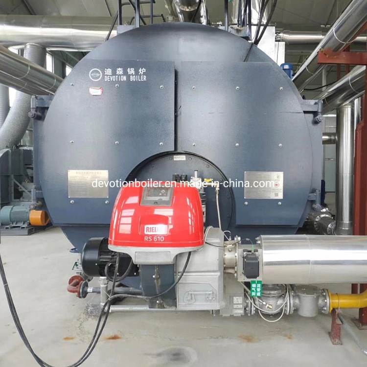 Packaged Gas, Oil, Dual Fuel Steam Boiler with European Burner