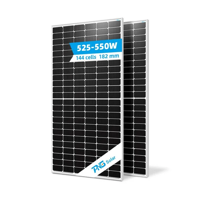 Half-Cell Solar Panel 10bb 182mm 530 540 550 Mono Perc PV Module PV Panels Solar Modules Solar Energy Power Panels