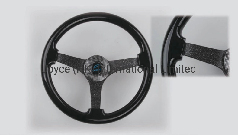 Hot Sale Aluminums Alloy with Wood Steering Wheel for Yacht