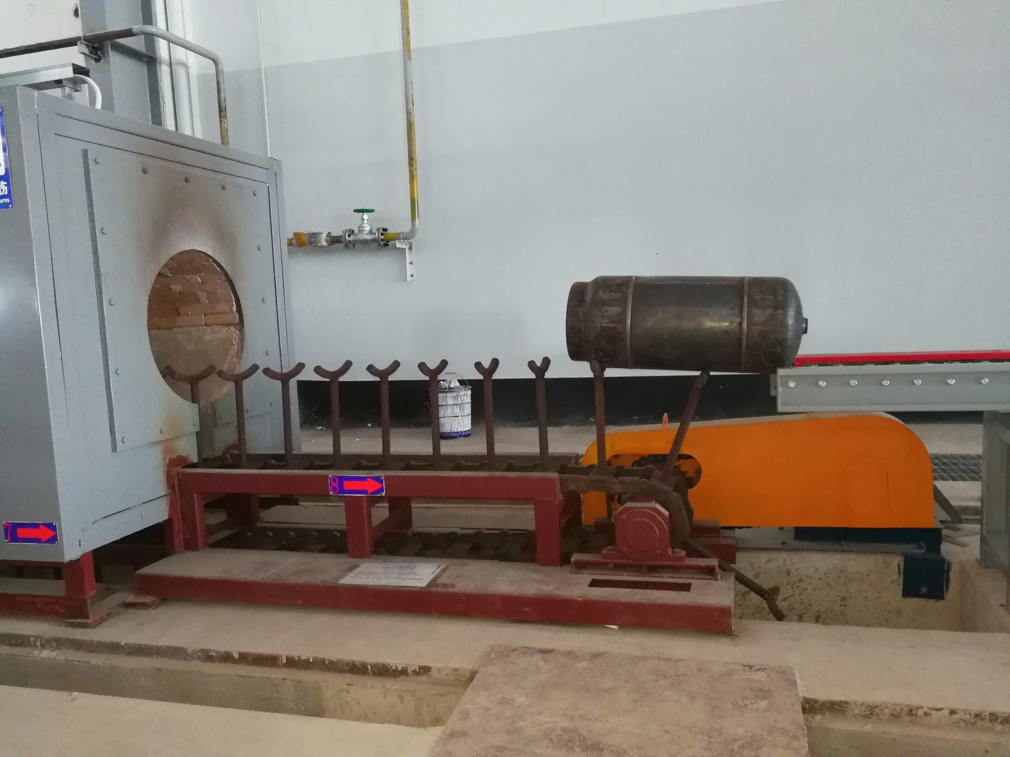 LPG Gas Anneal Furnace Heat Treatment