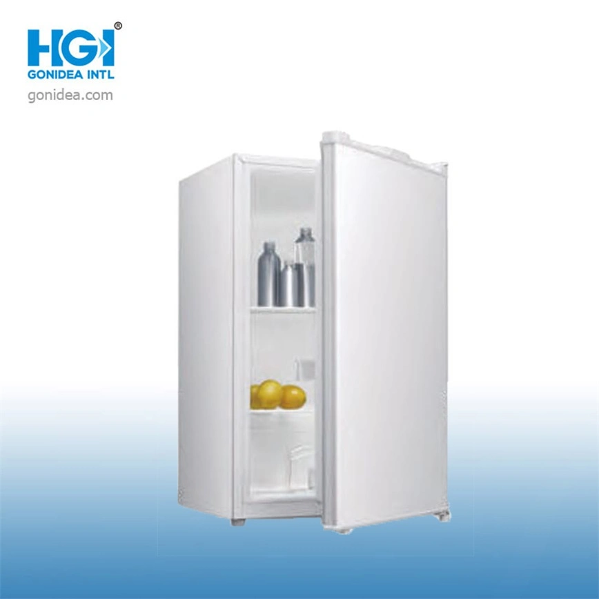 Mini-bar de 80 litres à commande mécanique en position verticale de dégivrage réfrigérateur table top Tous les petits Hgf09-80A