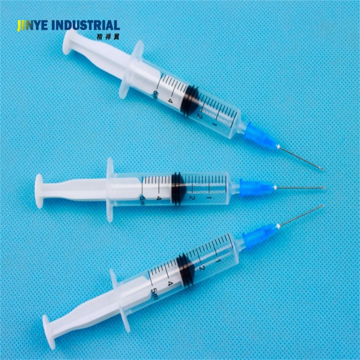 Syringe with Needles, Industrial Syringes with Mearsurement, Disposable Plastic Syringe for Industrial Use, Garden, Painting, Scientific Labs