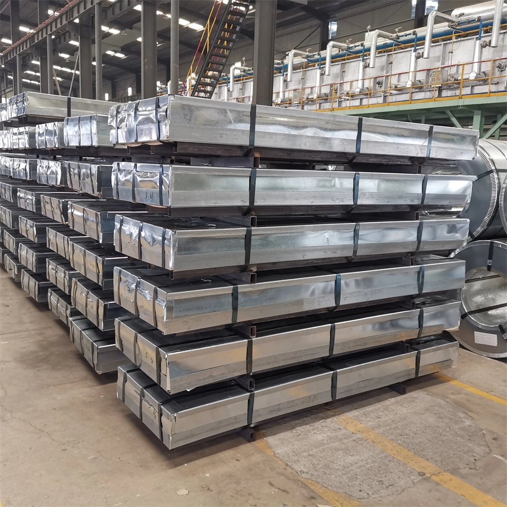 SGCC/DX51D/JIS/ASTM/G550/Az30-Z275/0,14-3,0mm/galvanizado/recubierto de zinc/Galvalume/Gi/GL/corrugado/techo/Chapa de techo/Chapa de acero