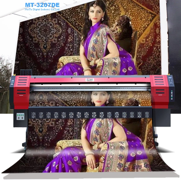 Large Format Inkjet Eco Solvent Printer Digital Flex Banner Printing Machine with 1440dpi