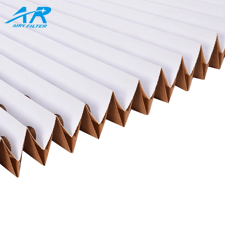 Folded Dry Type Cardboard Air Paint Filter Paper for Painting Room