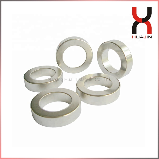 Super Strong Neodymium Magnetic Ring Customized Size and Performance Magnetic Holding Relay/Water Meter/Dry Reed Tube/Sensor