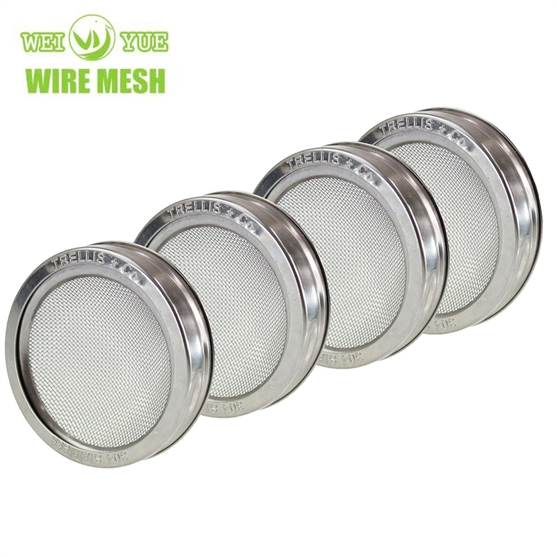 Chemical Resistant Stainless Steel Round Metal Filter Wire Mesh Disc with Square Hole