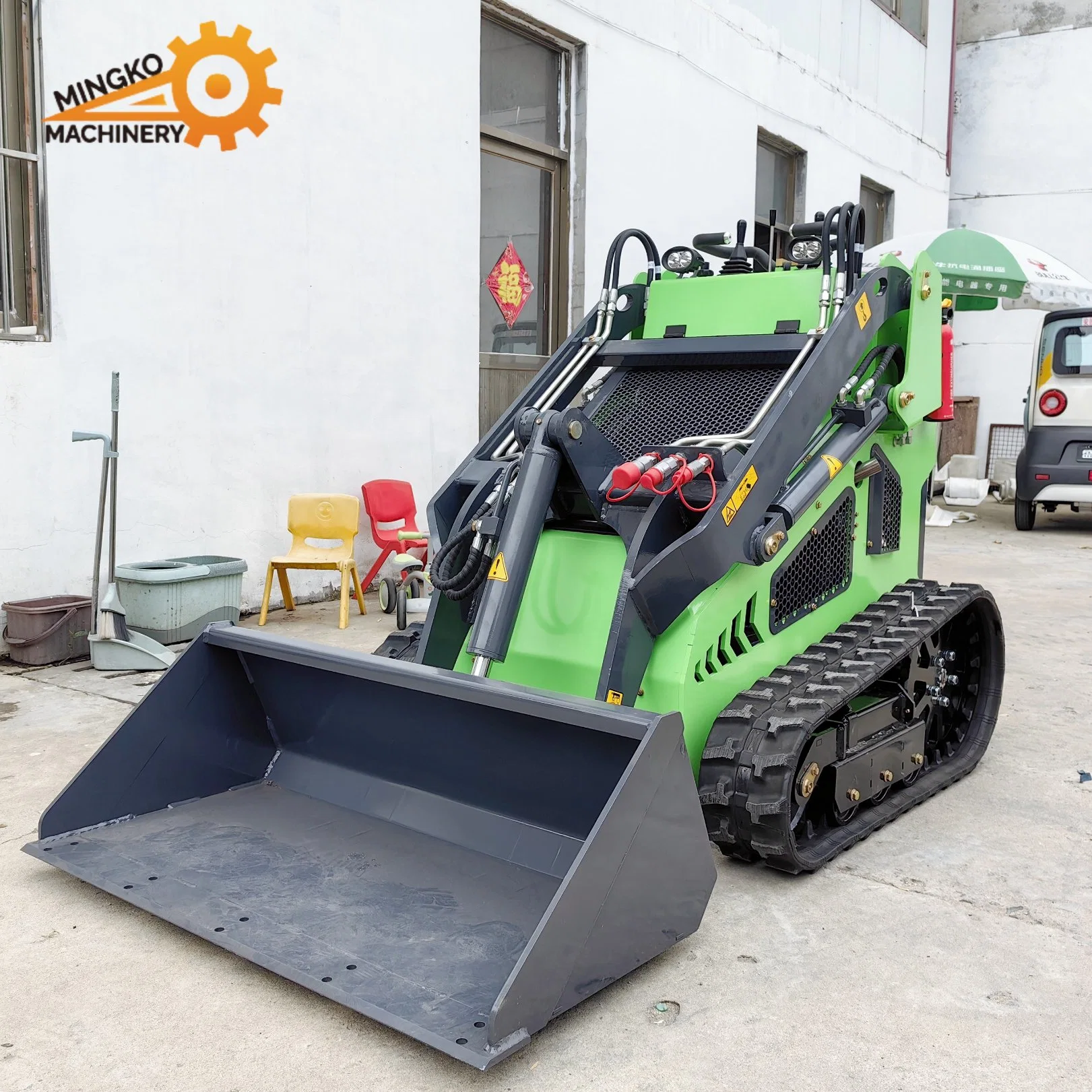 Chinese Skid Steer Loader Cheap CE Euro5 EPA Engine Diesel Wheel Crawler