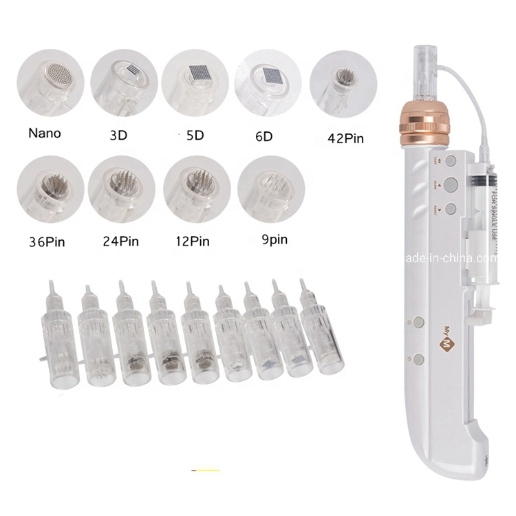 2022 Multifunctional Nutrient Solution Injector Gun for Lip Filling Serum Mesotherapy Injection Pen with CE Approval