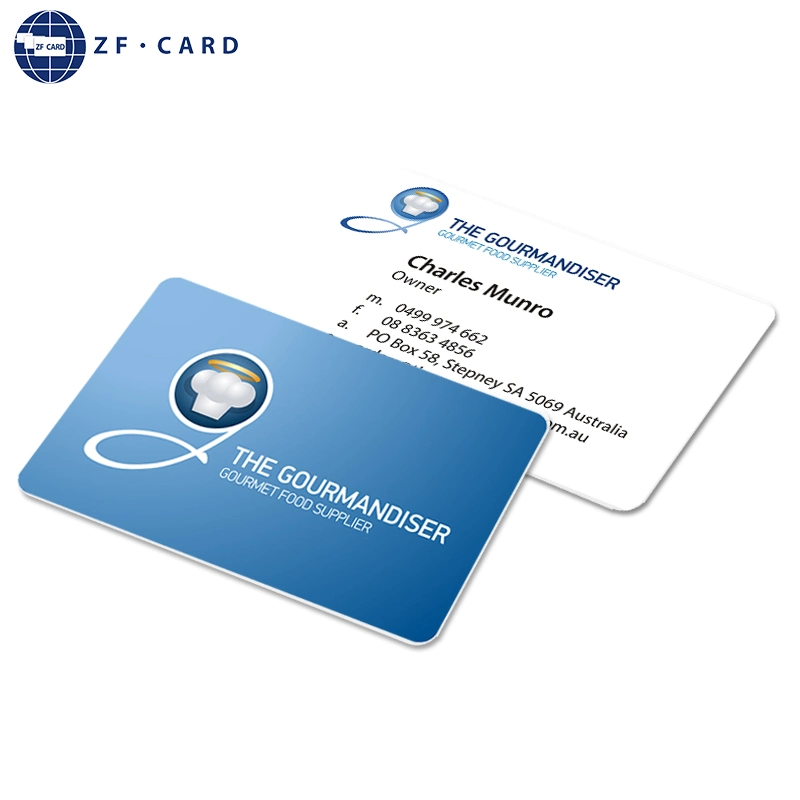 Free Sample 13.56MHz RFID PVC Card MIFARE Plus (R) X 2K (7B) Contactless Luxury Business Card