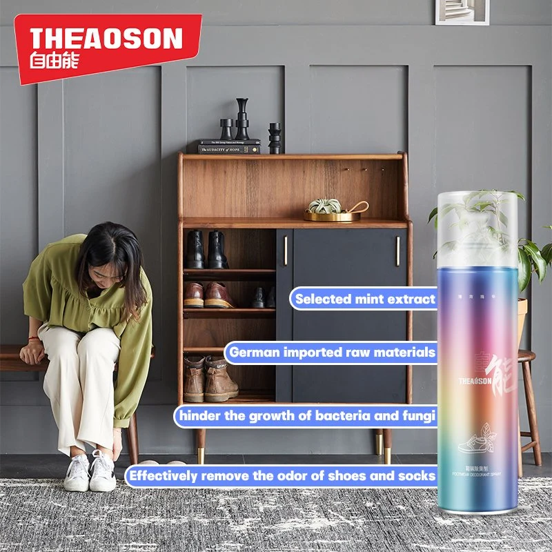 Theaoson Easy to Use Footwear Deodorant Spray 400ml OEM ODM