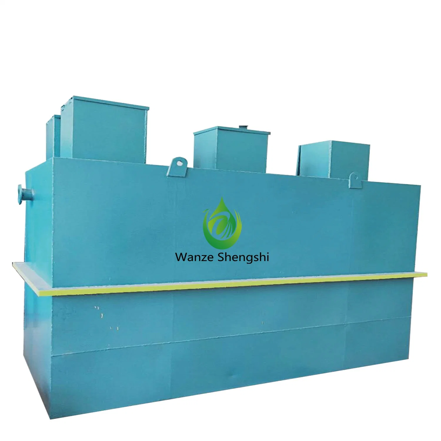 Eaux usées enterrées équipement intégré de traitement des eaux usées pour les eaux usées de reproduction
