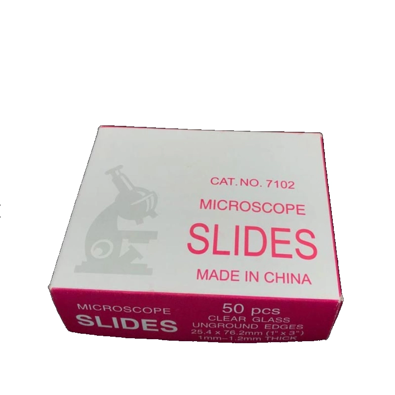 Single Use Medical Equipment Lab Consumables Microscope Silanized Slide