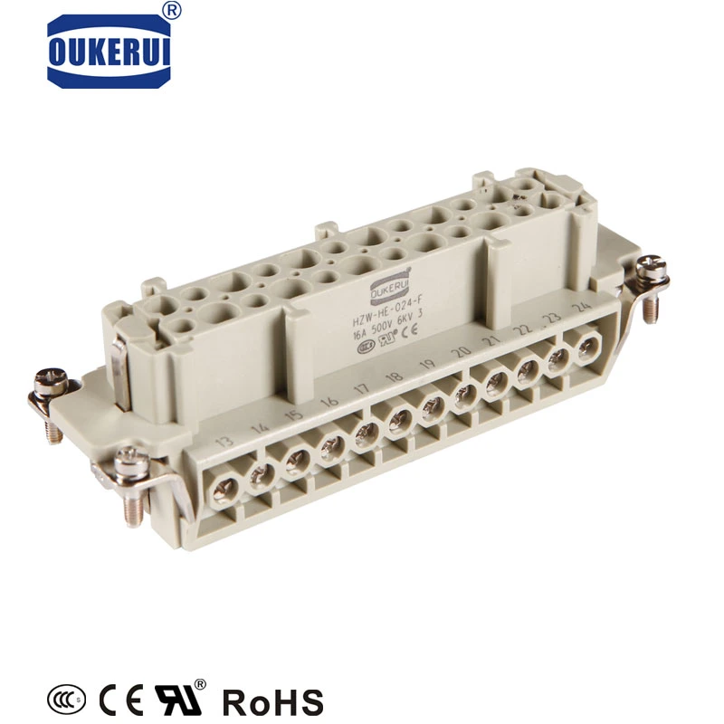 ISO Certified Manufacturer Supplies Heavy Duty Connector Widely Used in Hot-Runner, and Electrical Control System