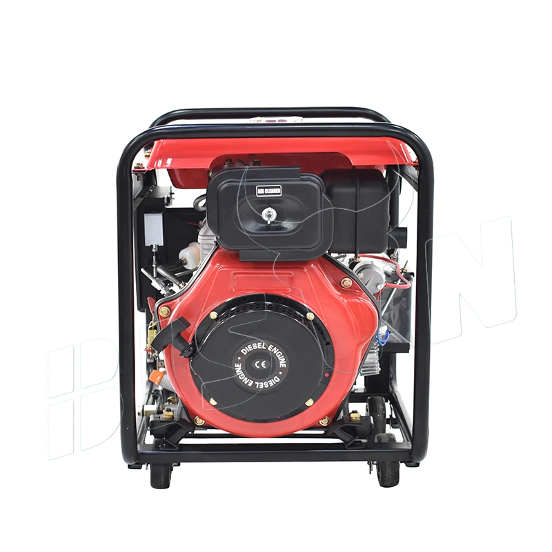 Sofort lieferbar Bison Portable Power 3kVA Luftgekühlt Single Zylinder Elektrostarter Kleiner Leiser Dieselmotor Generator