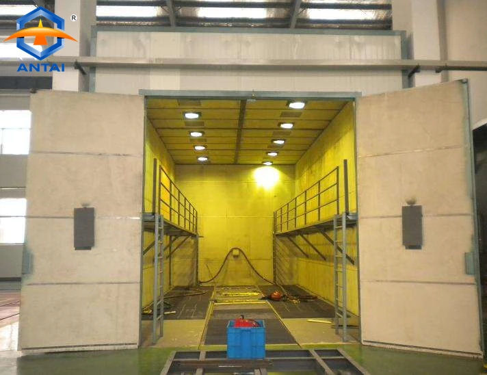 Sand Blasting Cabine para tratamiento de superficie