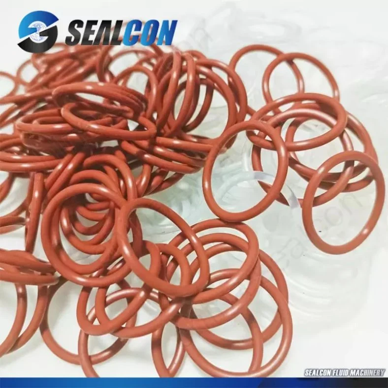 Sealcon OEM Mechanical Hydraulic O-Ring Pump Container Part Silicone Rubber Seal O Ring Vmq Seal