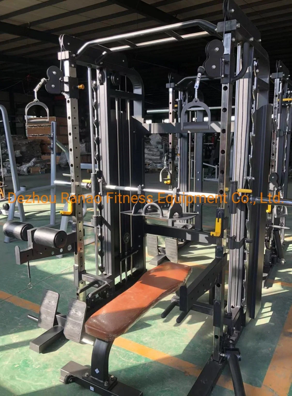 Kommerzielle Fitness-Geräte Home Gym Verwenden Sie Multi Functional Combo Power Training Sport Kraftausrüstung mit Smith Machine