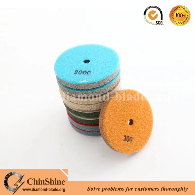 High Gloss Sponge Abrasive Polishing Pads for Marble Floor Polishing