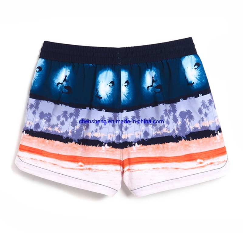 Commerce de gros Mesdames Summer Beach Surf Shorts lâche Maillot de bain court de sublimation de la sueur Conseil Conseil Shorts