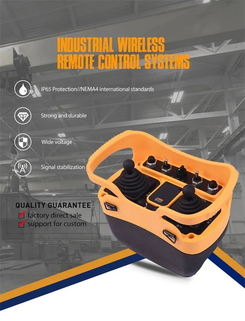 P5000 Wireless Industrial de Radio Control Remoto para la grúa y grúas