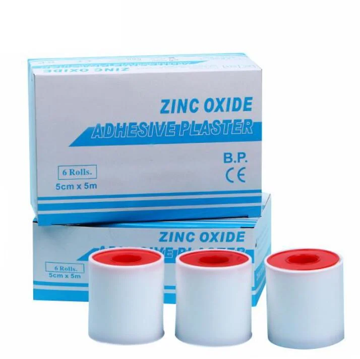 China Surgical Cotton Zinc Oxide Self Adhesive Plaster/Tape
