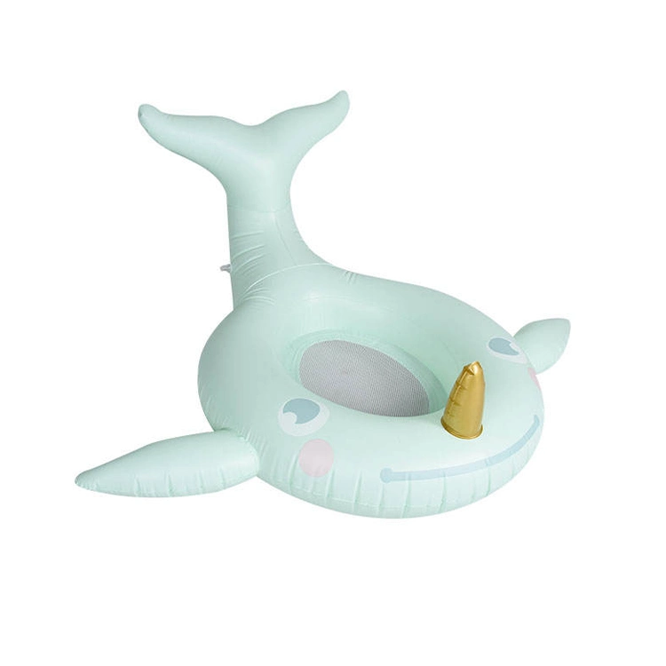 Deportes acuáticos personalizados adultos Nariwhal Natación Inflatable Piscina flotadores Juguetes inflables