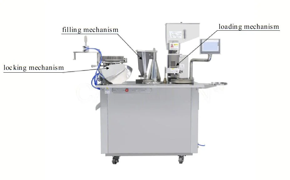 Aceite esencial líquido semiautomático aceite líquido relleno de cápsula dura Y máquina de sellado