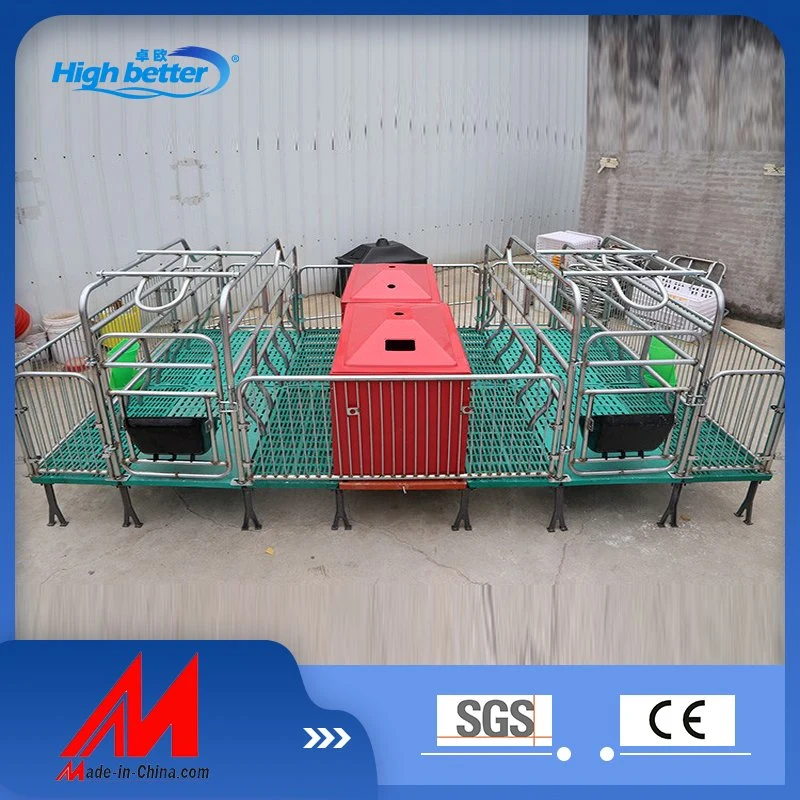 Galvanized Pig Farrowing Crates Pen Pig Flooring Stall Farrowing Bed Sow Equipment for 2023 Hot Sale
