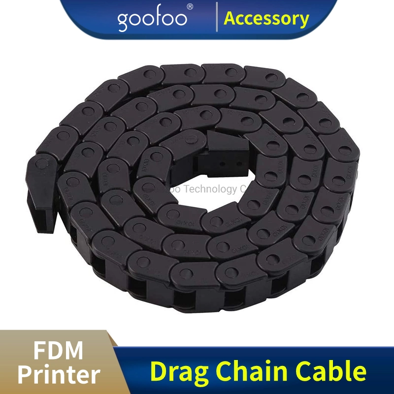 Surface Gloss High Temperature Resistance Bridge Drag Transmission Cable Plastic Material Chain Suitable for Fdm 3D Printer