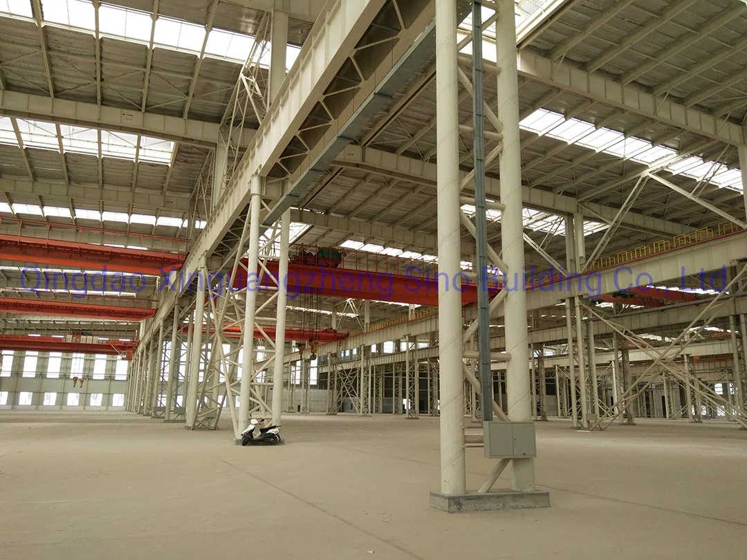 High Strength Metal Frame Steel Structure Warehouse for Food Plant