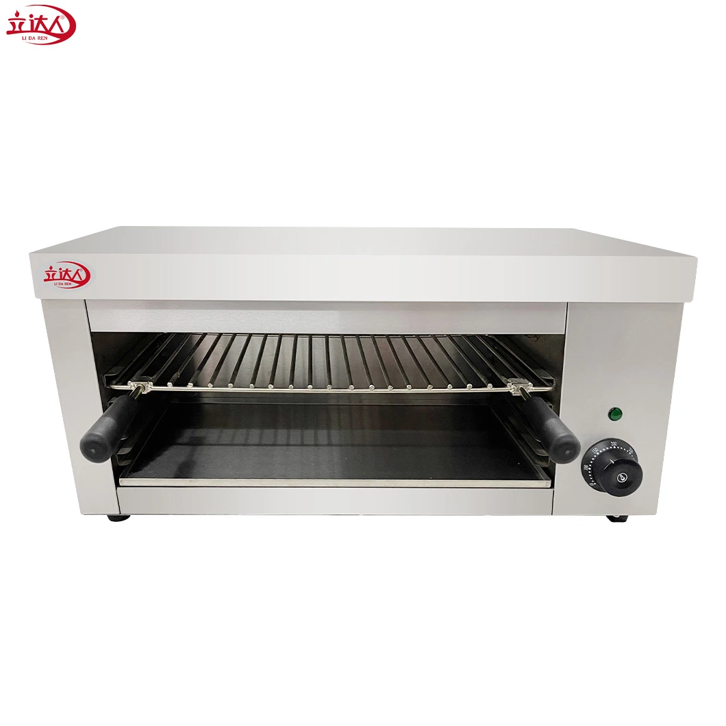 Lida 2 Kw Commercial Electric Kitchen Catering Equipment Stainless Steel Adjustable Electric Salamander Bakery Oven Cake French Bread Pizza Baking Machine