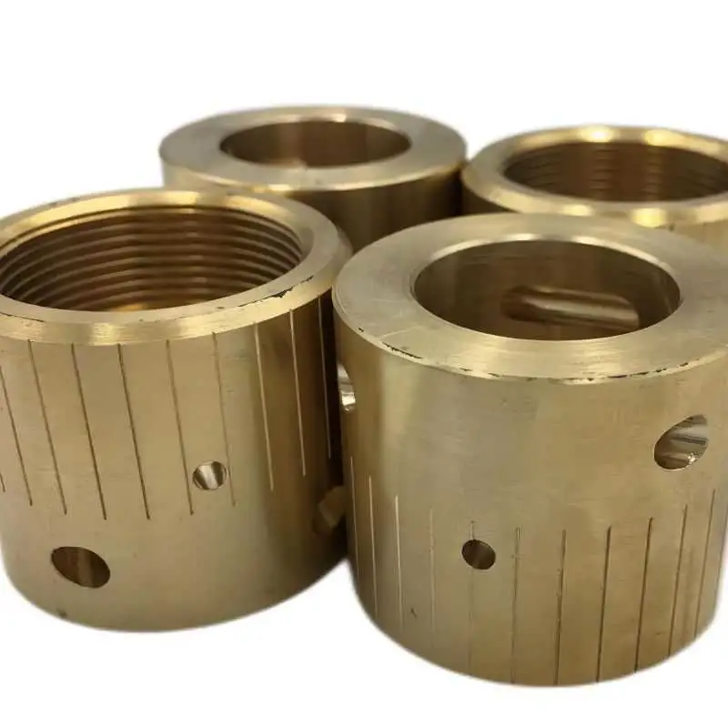 Custom H59 H62 Copper Finish 5 Axis CNC Milling Machined Parts