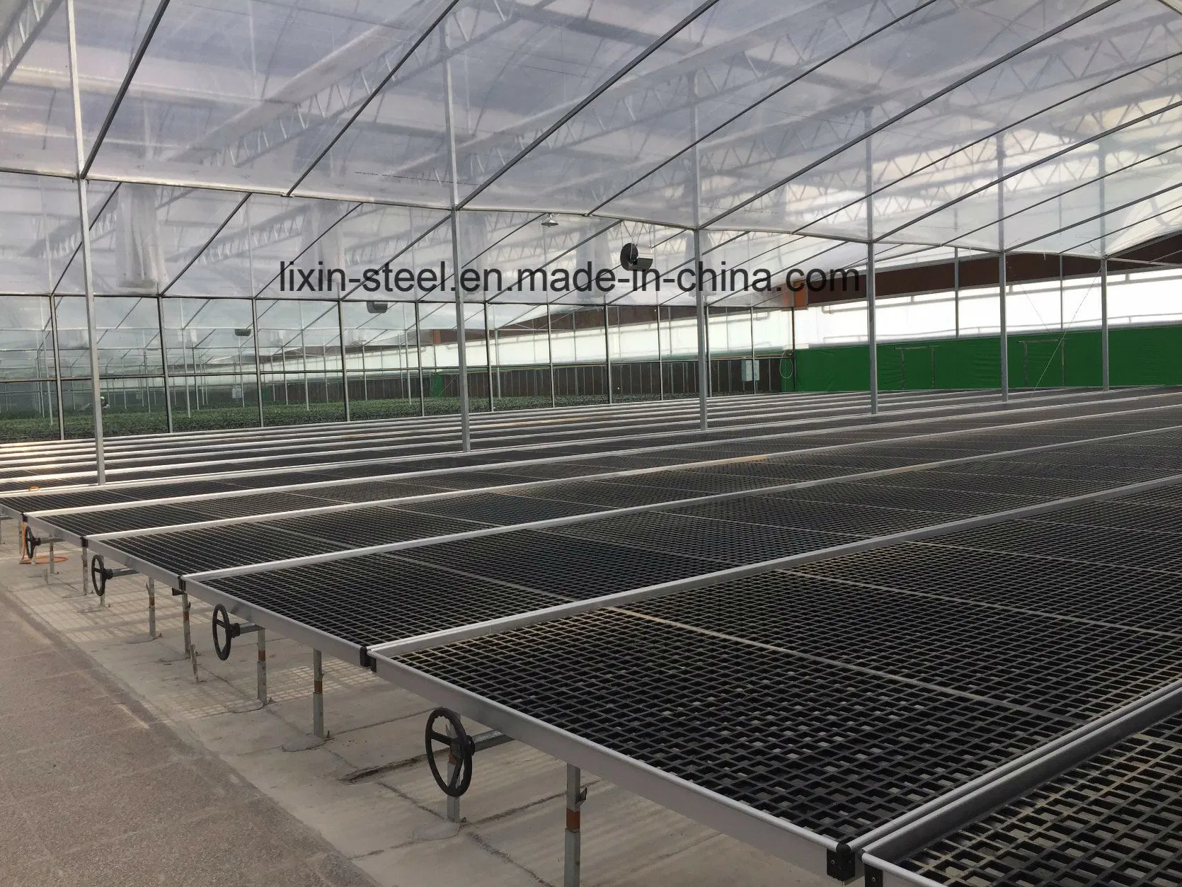 Light Weigh Steel Structure Frame Prefabricated Building Green House