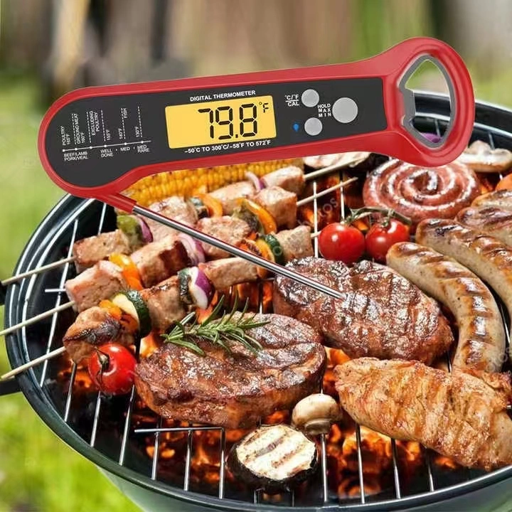 2022 New 2 in 1 Instant Read Meat Thermometer for Cooking Fast & Precise Digital Food Thermometer