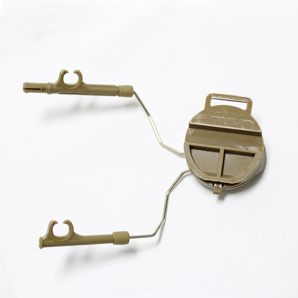 Soporte para auriculares auriculares de casco de fuselajes Accesorios adaptador de carril para Comtac I II III IV