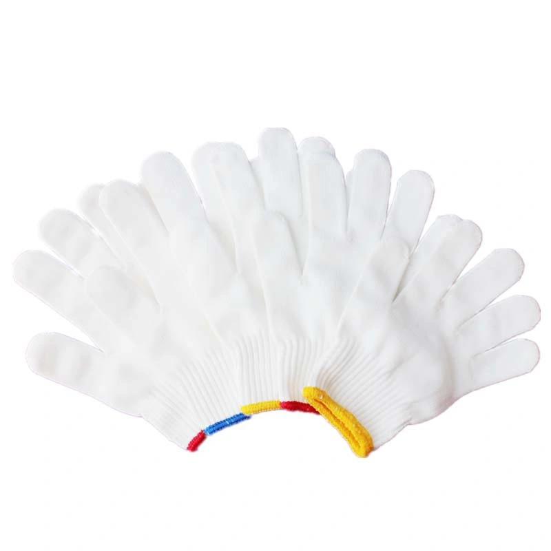 Hot Sale Antistatic Gloves Nylon Palm Fit White ESD Gloves