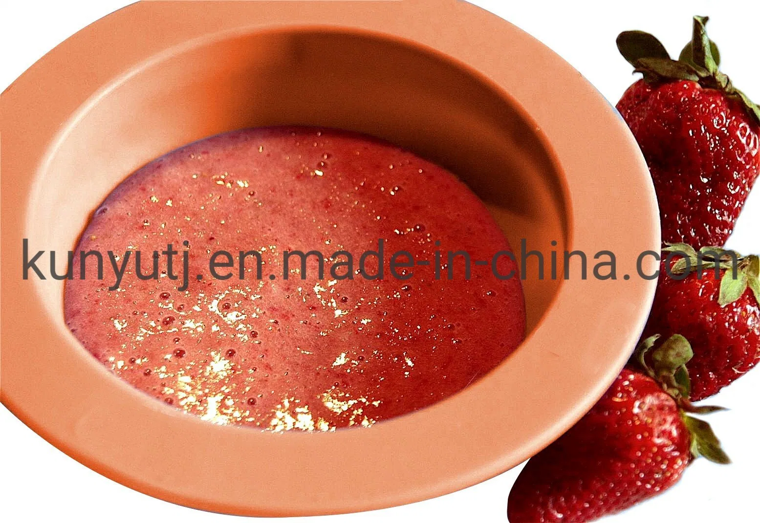 Concentrado puré de fresas con Rendimiento de alta calidad/alto costo