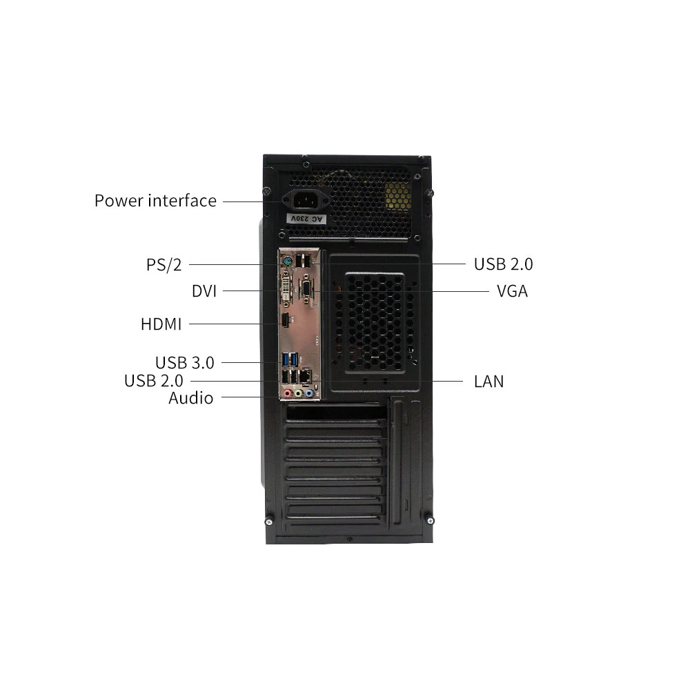 C006 DDR2 1GB 533/100/800MHz-Speicher-Desktop-Computer