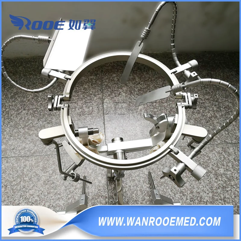 Aota303-A008 Head Rack Surgical Skull Clamp Halo Retractor System for Cranial Surgery