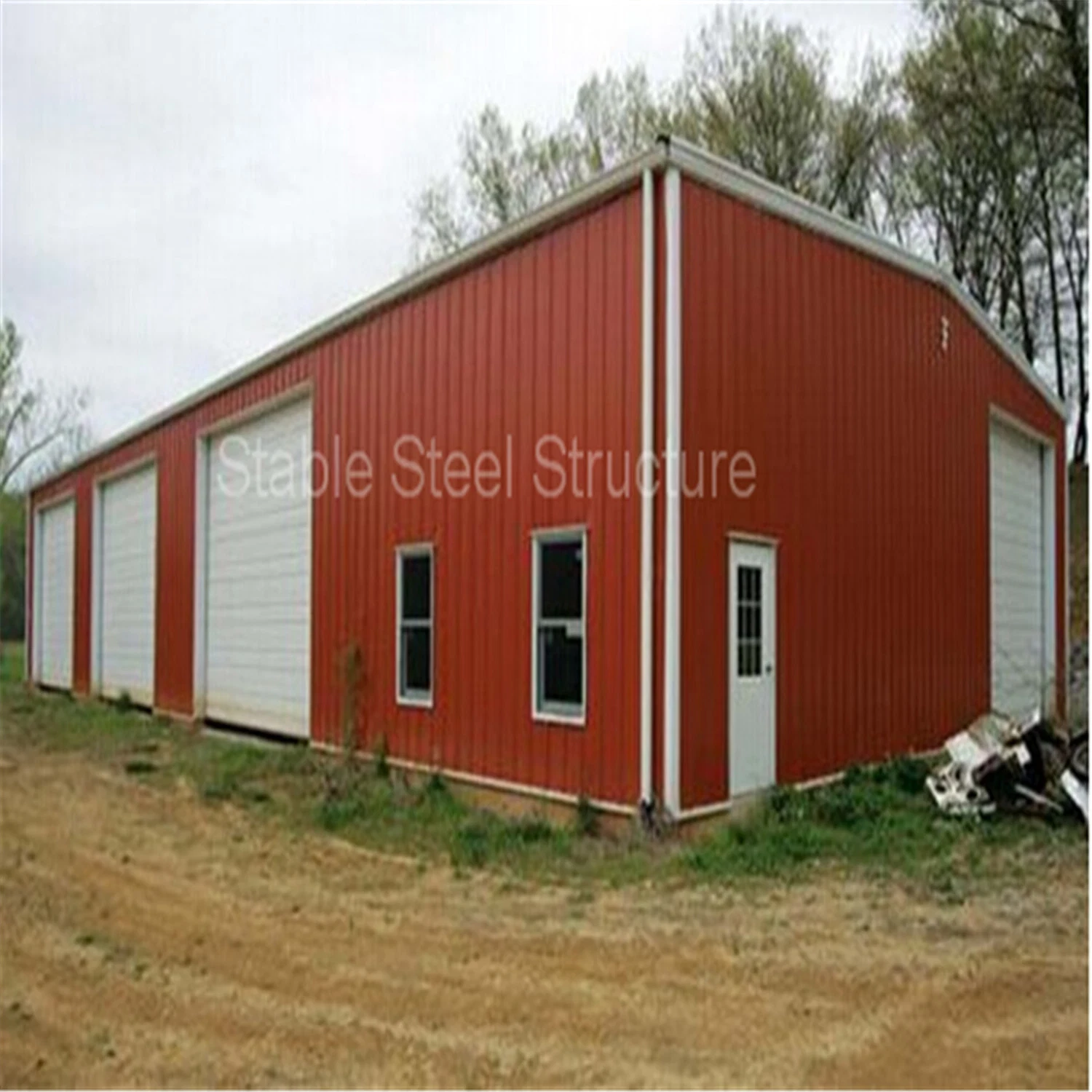 Prefabricated Building Light Steel Structure Metal Carport with Economic Cost