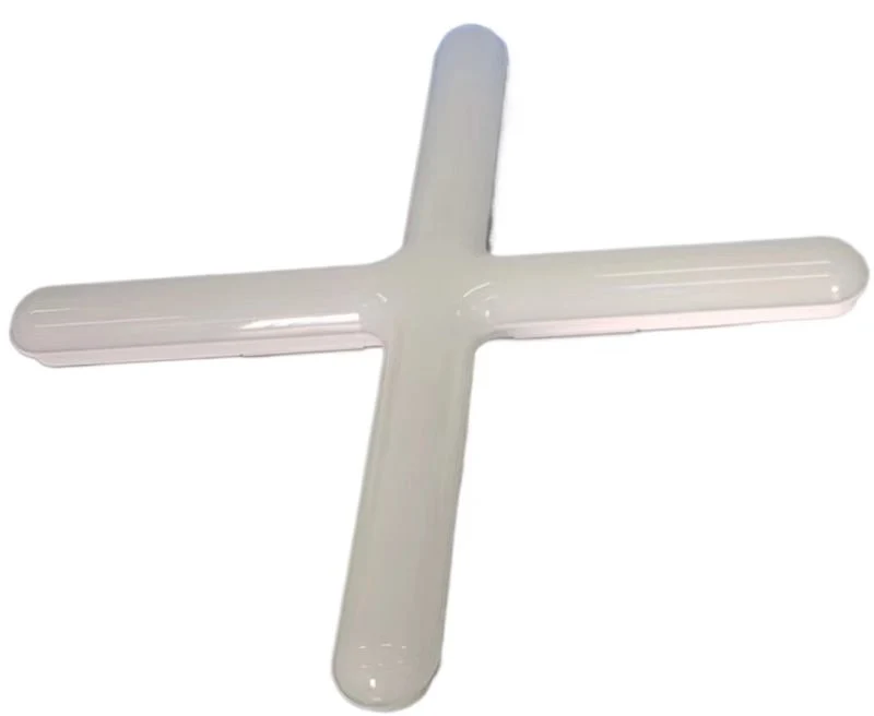 Indoor Energy-Saving Lamp High Lumen Competitive Price 15W LED Cross Shaped Blade Light Batten Tube