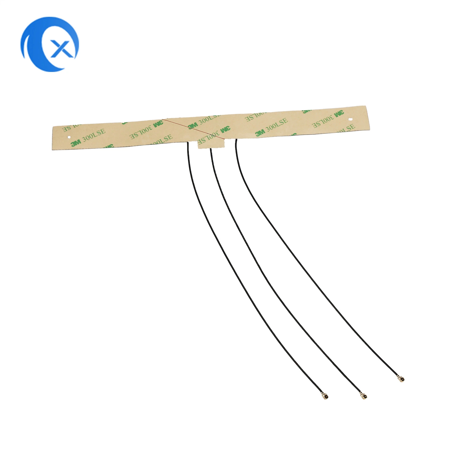 4G LTE Antenne intégrée à triple port FPC pour la principale, la diversité et le GPS avec connecteur U.FL.