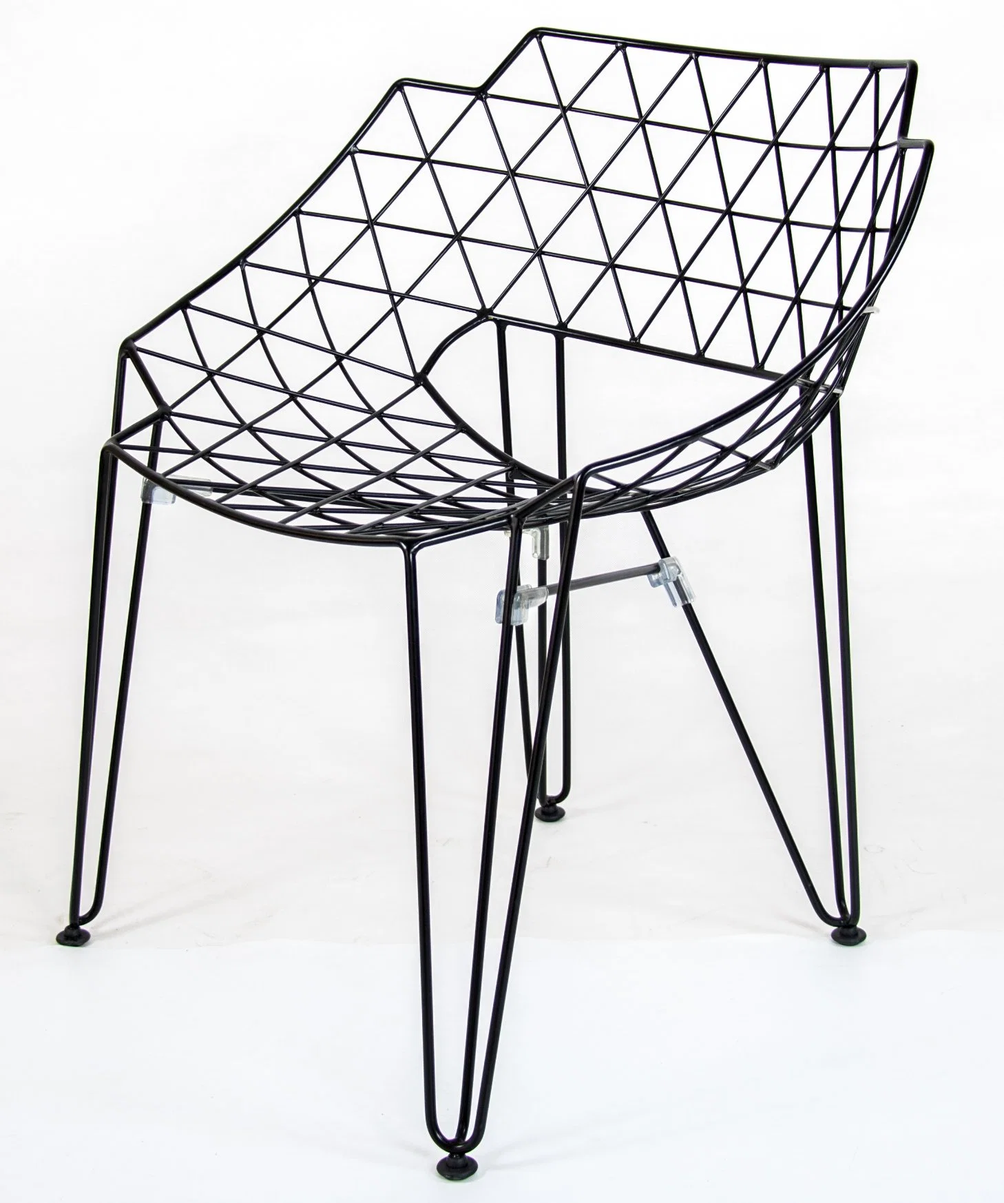 New Design Welded Steel Wire Antirust Rustproof Stackable Outdoor Furniture