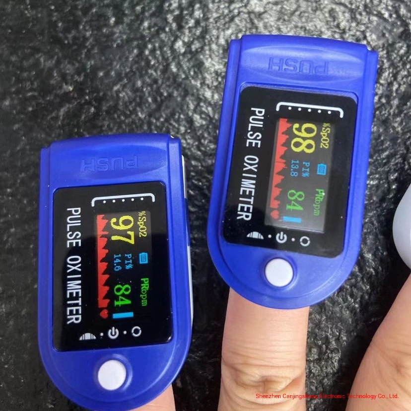 Lk87 Manufacturer Finger Oximetry Blood Oxygen Monitor Oximeter Sensor LED Blood Oxygen Fingertip Pulse Oximete