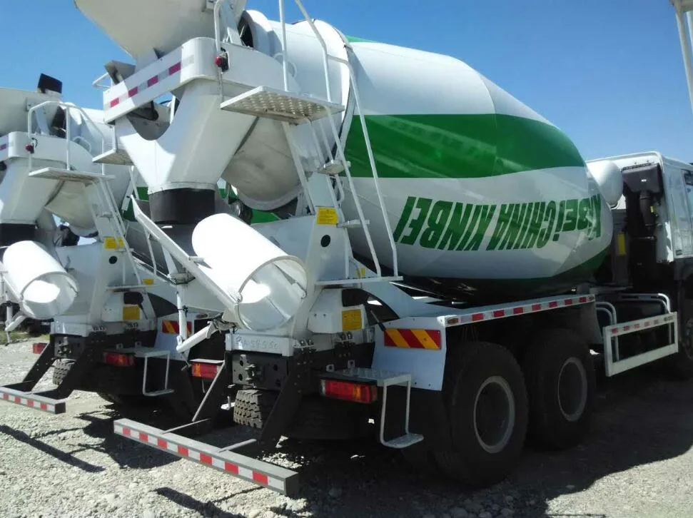 Sinotruk HOWO 6X4 8m3 9m3 10m3 camion de mélangeur de béton avec Garantie mélange de béton de ciment camion lourd pour la construction