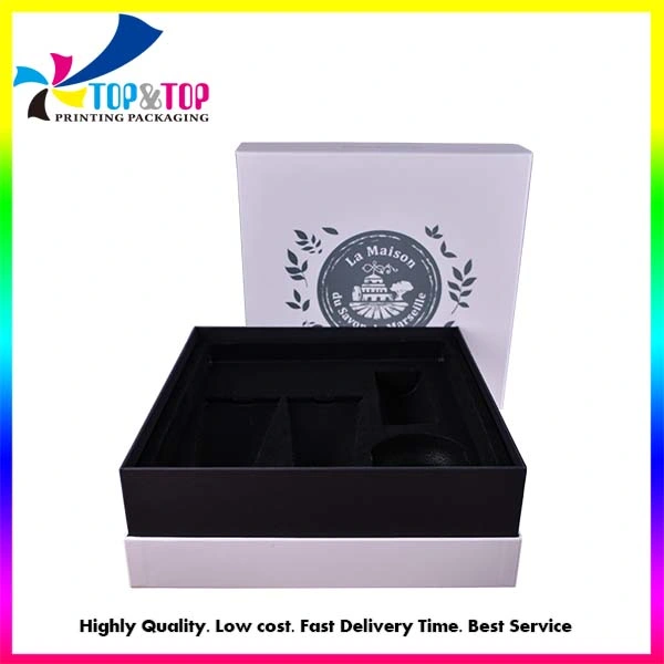 Custom High-End Luxury Dressing Packaging Gift Box with Flowers