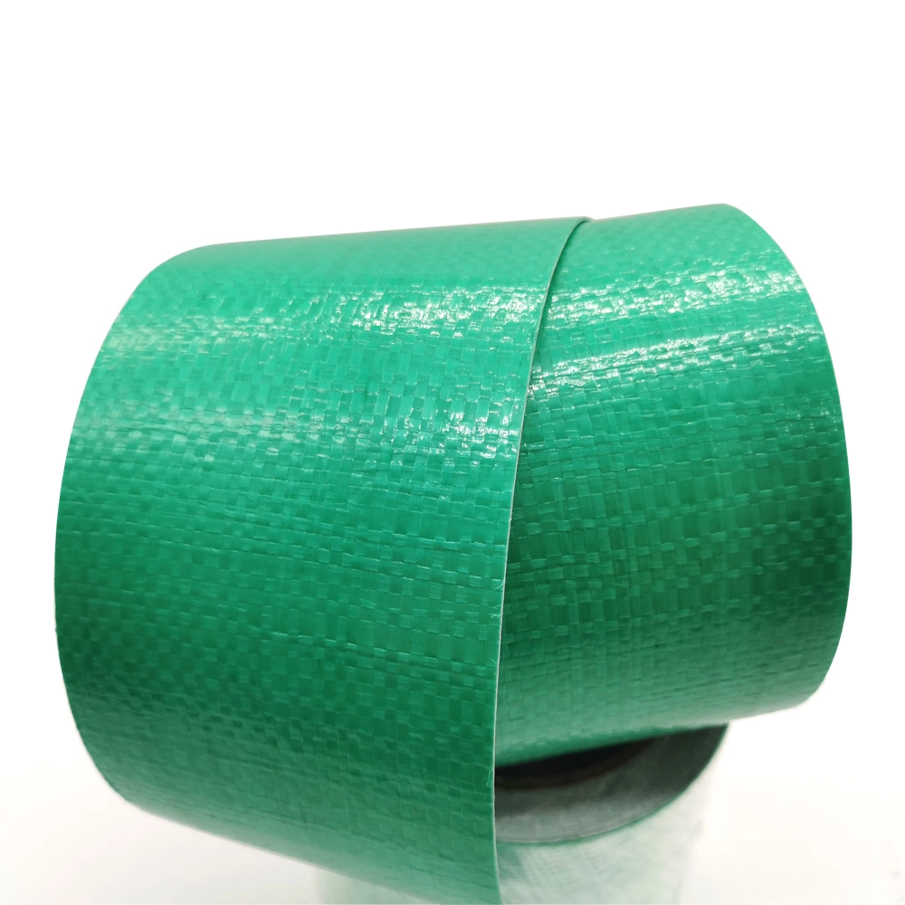 Waterproof Blue Tarp Repair Tape for Cargo Tarpaulins of Cars, Trains, and Ships