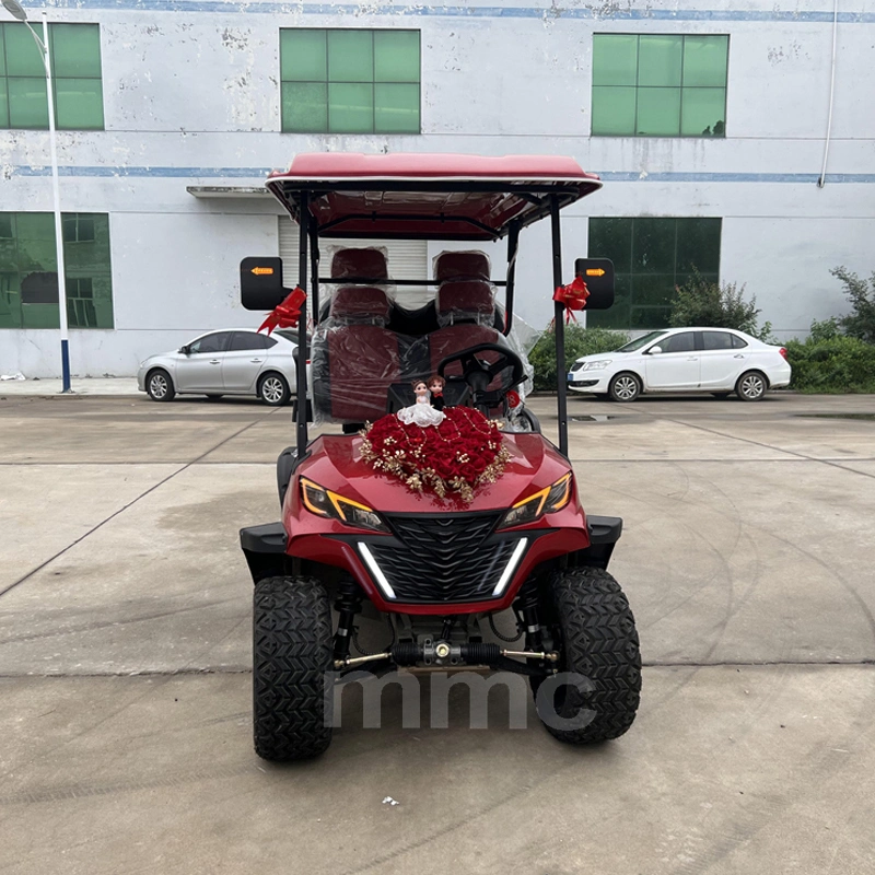 Factory Supply High Quality 4 Person off Road Electric Golf Cart Support Color Customization and Logo New Electric Club Golf Car