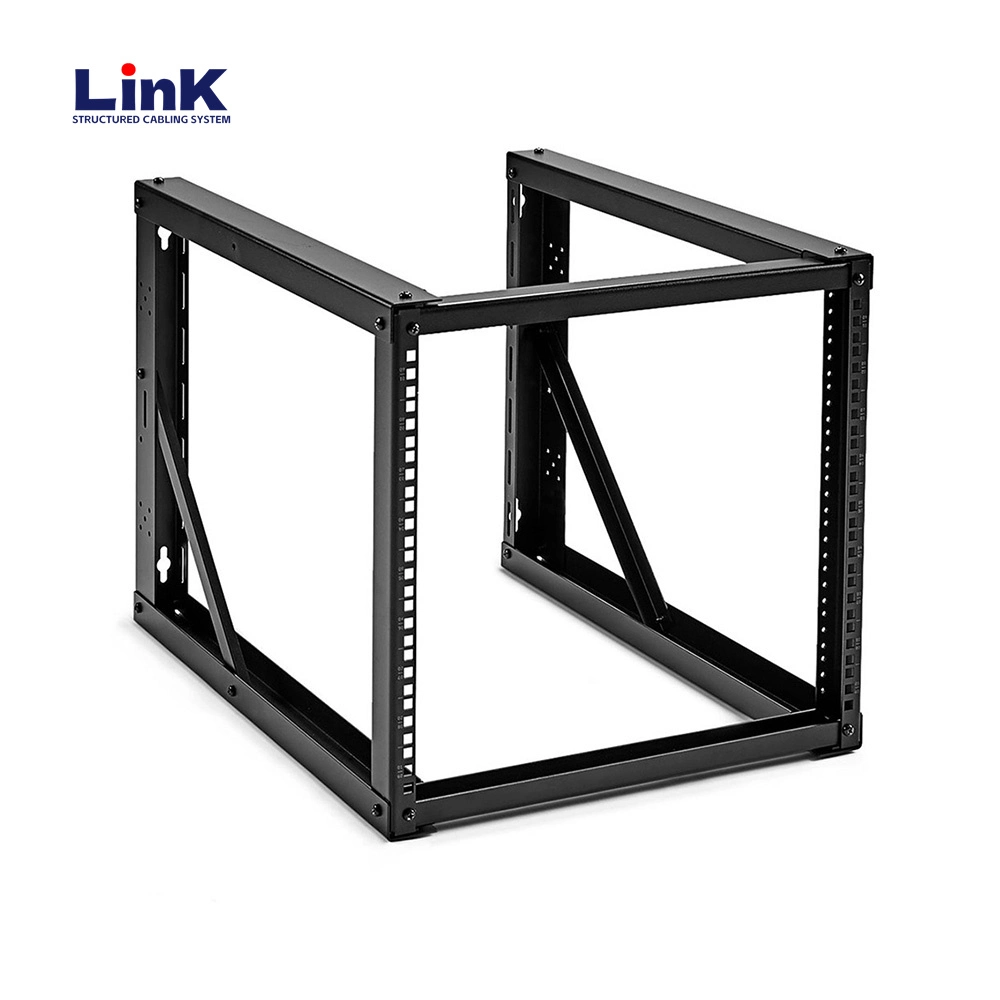 Open Frame Netzwerk-Rack, freistehendes Desktop-Rack für Computer, Medien, IT-Geräte